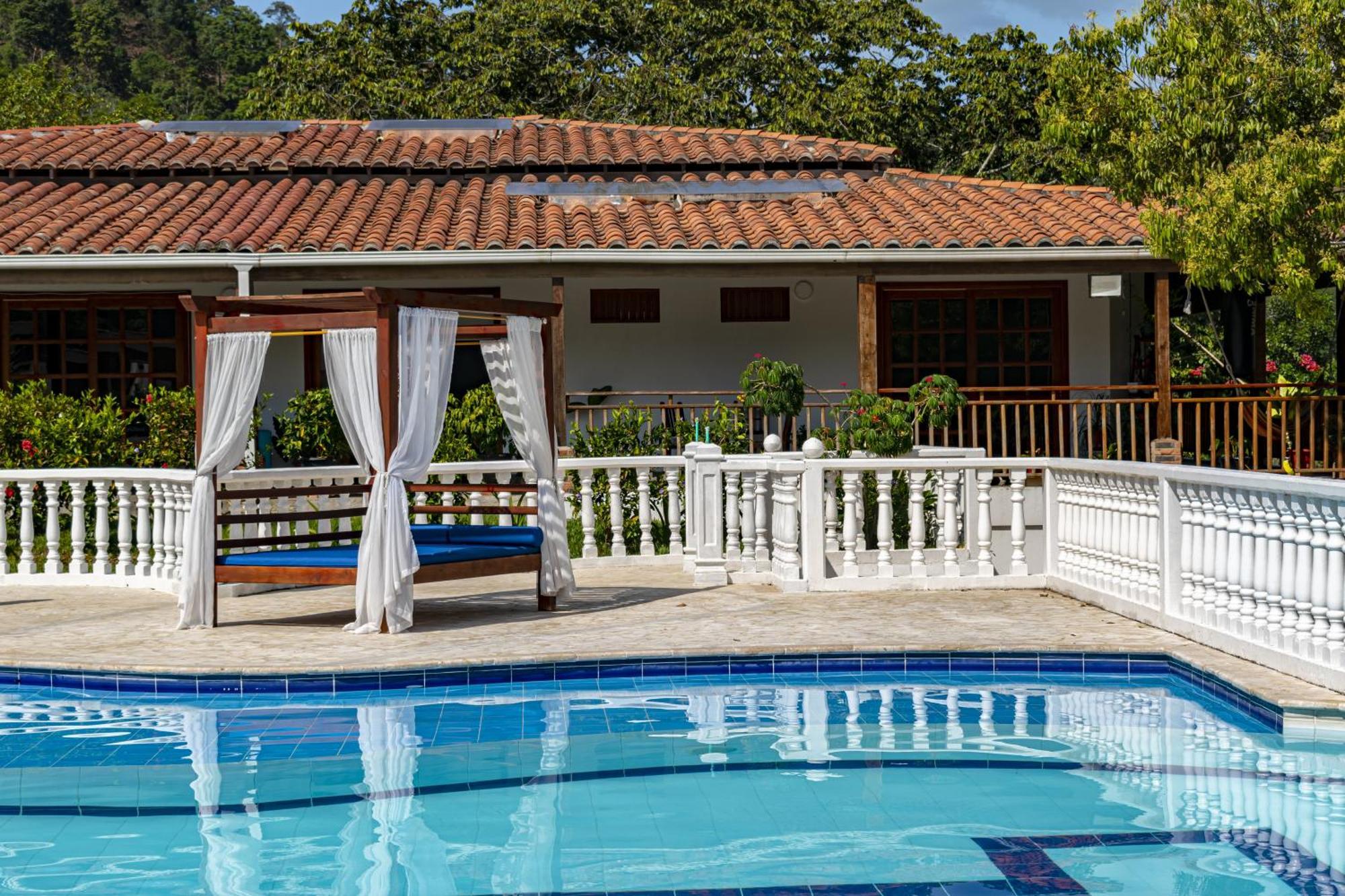 Hotel Campestre La Francesina Betania Bagian luar foto