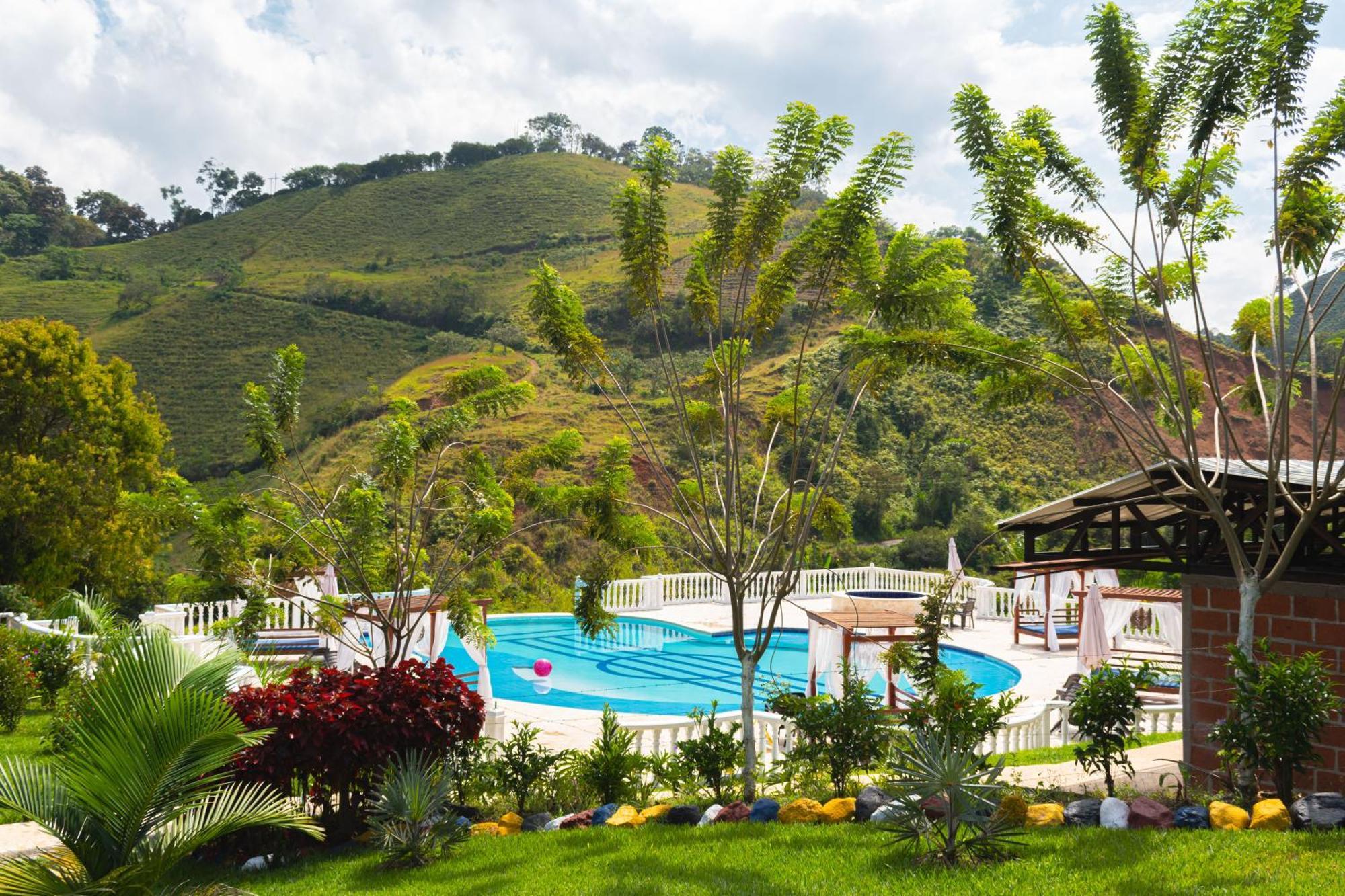 Hotel Campestre La Francesina Betania Bagian luar foto