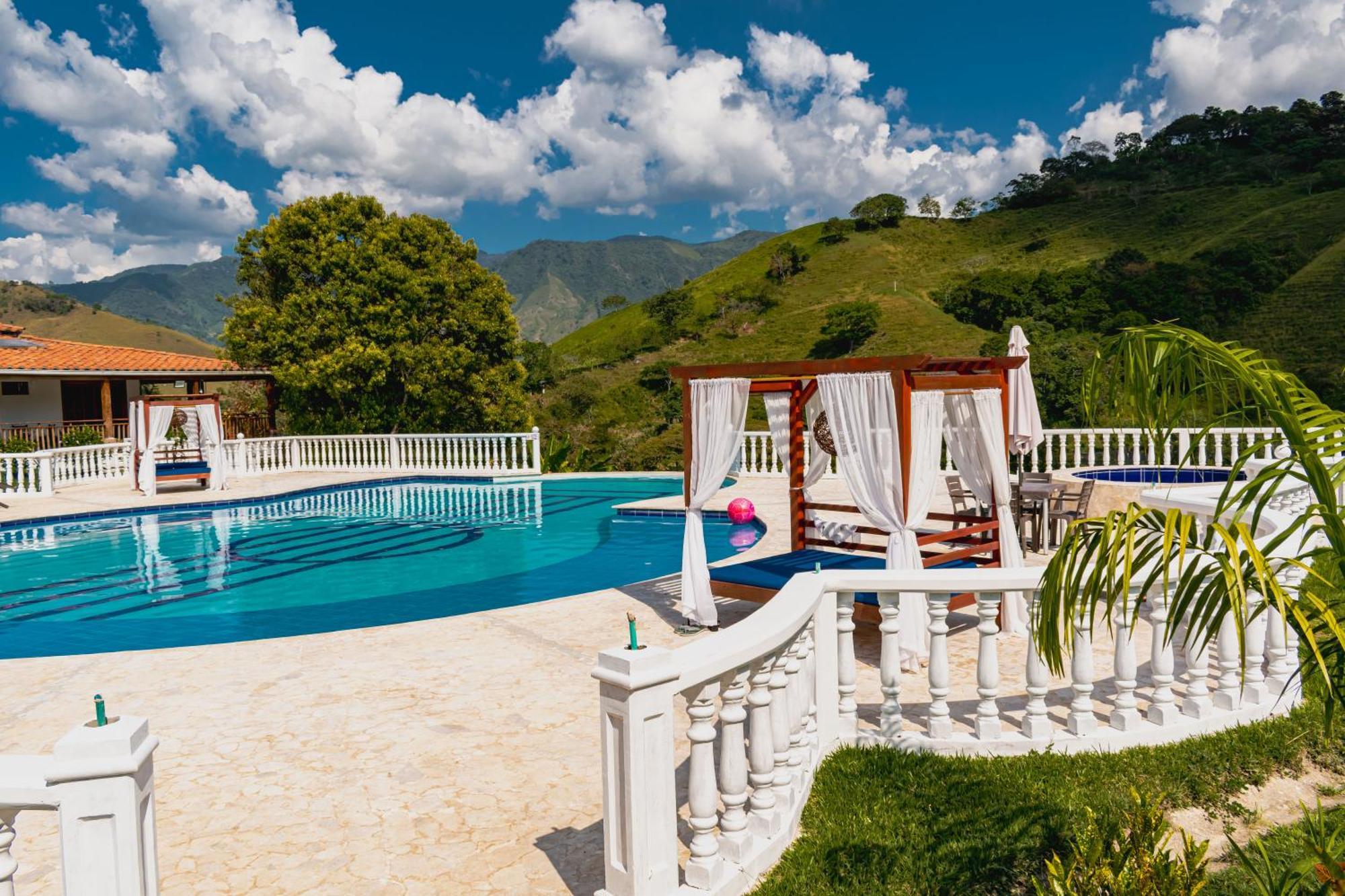 Hotel Campestre La Francesina Betania Bagian luar foto
