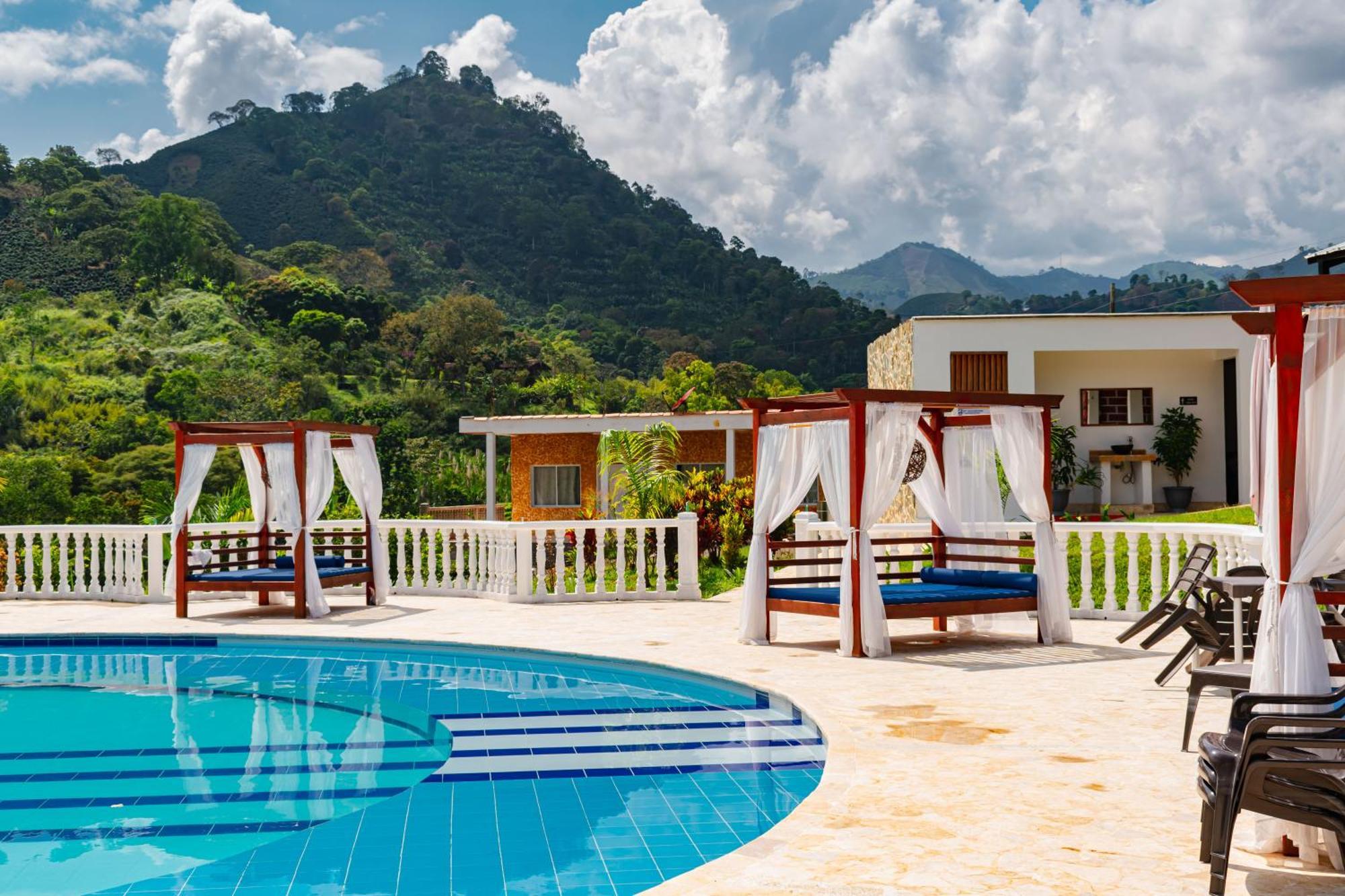 Hotel Campestre La Francesina Betania Bagian luar foto